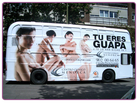 Bus inglés Clínica Menorca