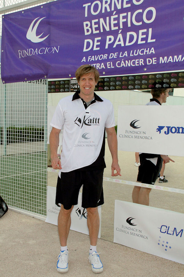 Oscar Martinez - Torneo Benéfico de Padel - FUNDACION CLÍNICA MENORCA